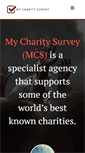 Mobile Screenshot of mycharitysurvey.com